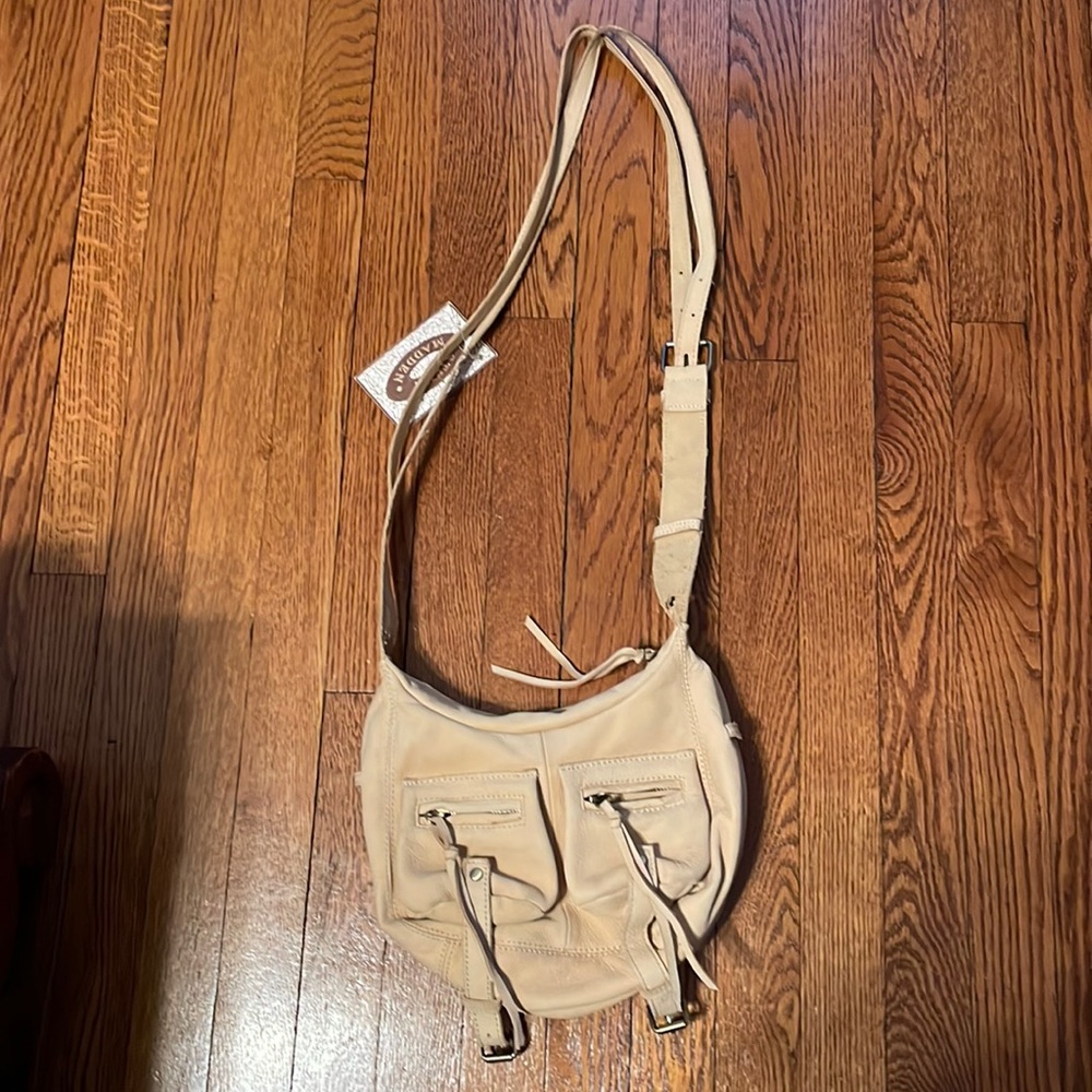 Steve Madden leather hobo bag small